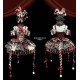 Mie Ye Magic Circus Black Red Queen JSK and Sets(Reservation/Full Payment Without Shipping)